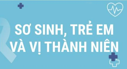Sơ sinh, trẻ em và vị thành niên SSTE120825